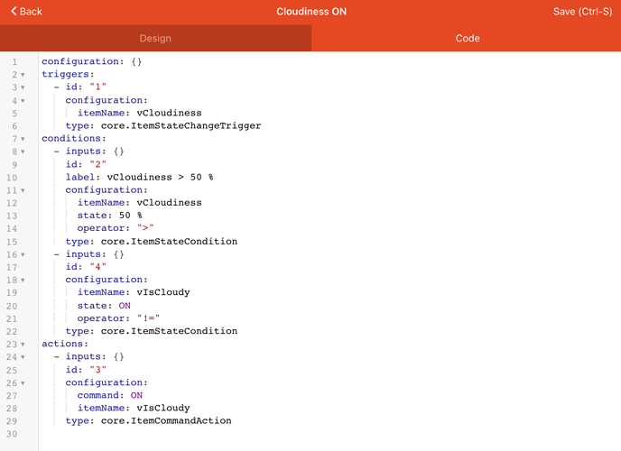 basic rule YAML